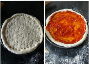 How to make pizza at home without oven in Hindi