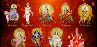 9 Colors on 9 days of Navratra