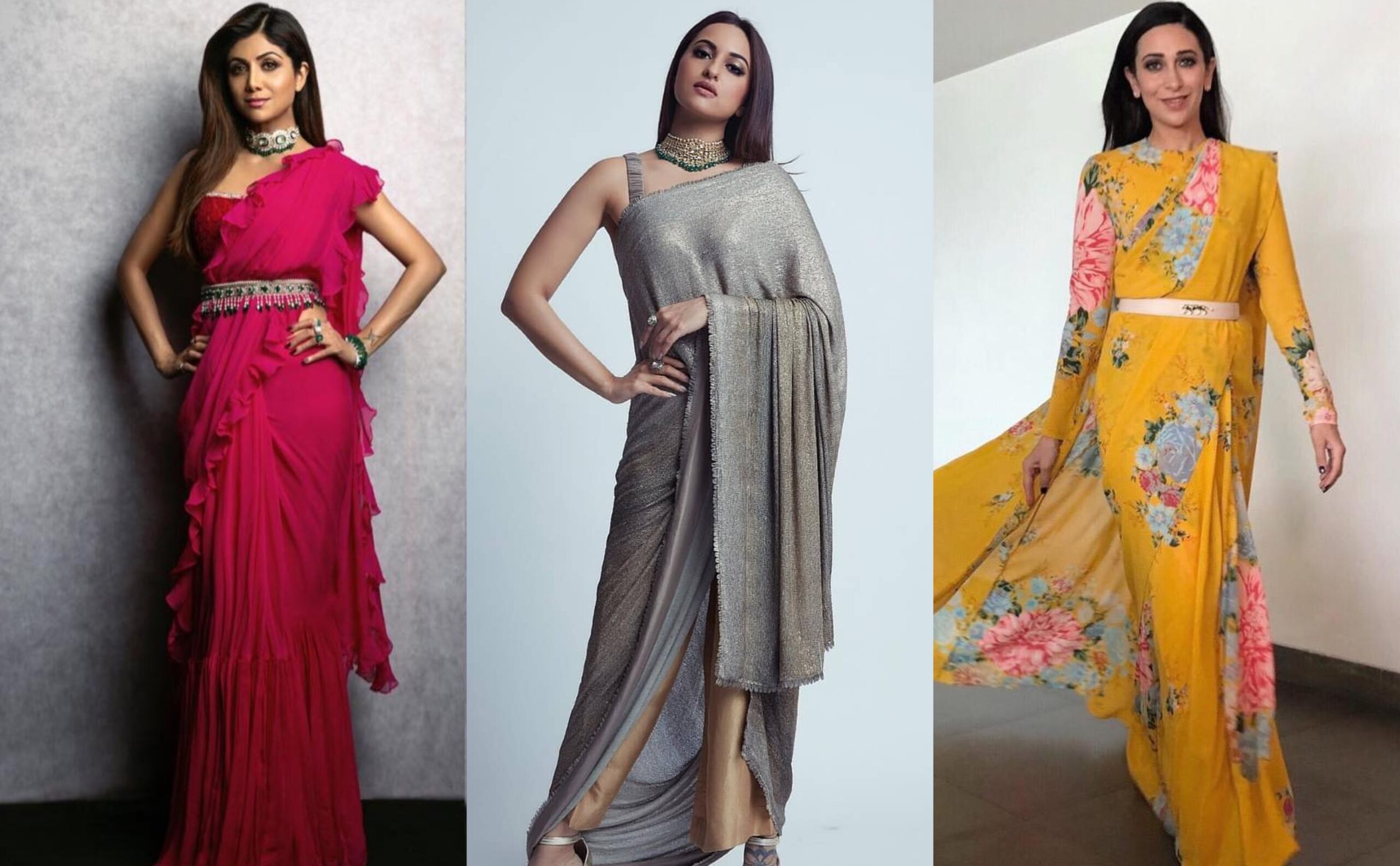 BeFunky collage 18 scaled Saree Draping Tips : इस दिवाली कुछ अलग करें ट्राई, इन तरीकों से पहने साड़ी
