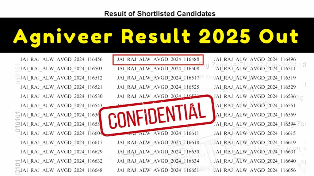 Agniveer Result 2025 News Live, Agniveer Result 2025 News, Agniveer Result 2025 Live, Agniveer Result 2025 Update, Agniveer Result Update, Agniveer Result Update, Recent News Agniveer, Agniveer Exam Result 2025