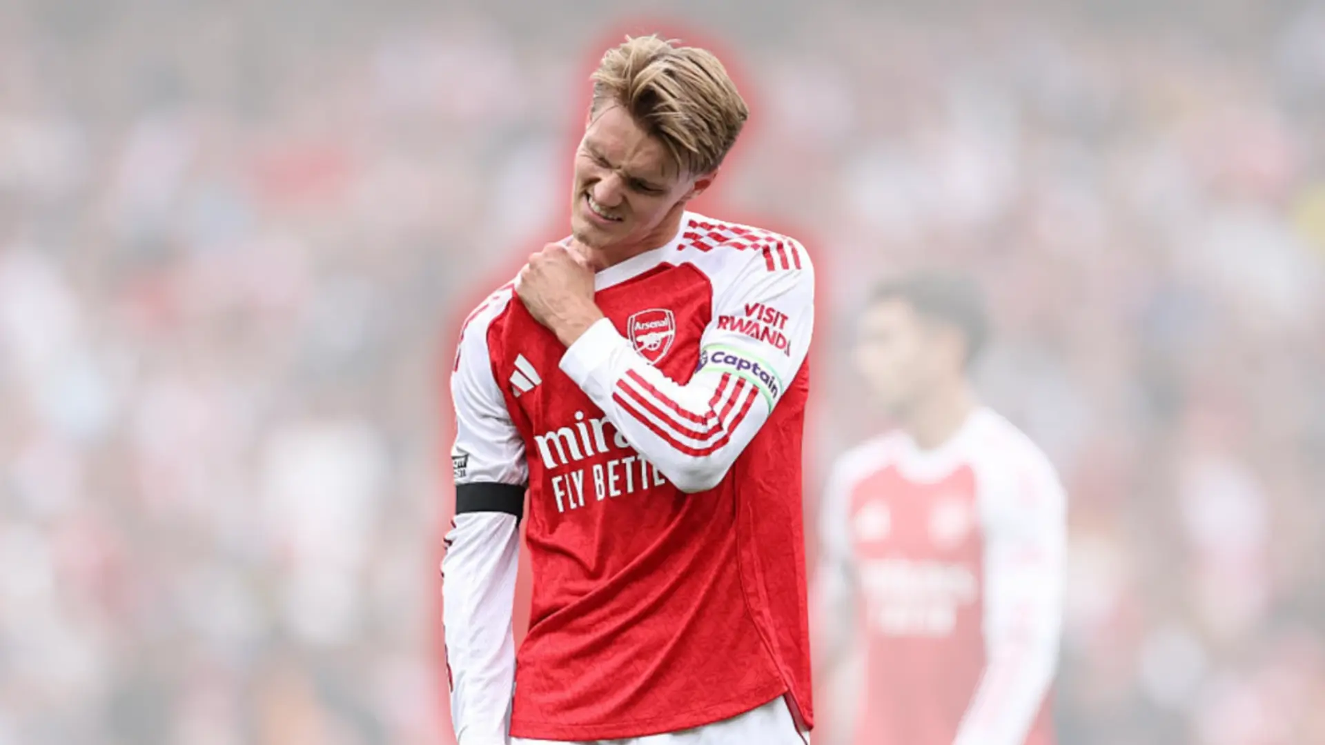 Martin Odegaard injury, Arsenal captain, Premier League clash, Leeds United, Mikel Arteta, Arsenal vs Leeds, Eberechi Eze, Arsenal new signing, Jurrien Timber goal, Anfield fixture, Liverpool vs Arsenal, Arsenal skipper, Odegaard shoulder injury, Arsenal substitution, Arsenal team news, Arsenal tactical tweak, Arsenal pressing, Arsenal set-piece routines, Arsenal chance creation, Arsenal injury scare