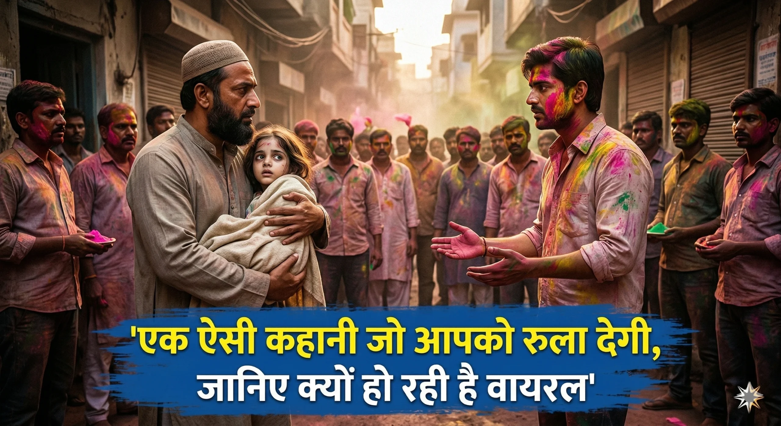 Holi Ke Rangon Ke Beech Ek Pita Ki Bebasi, Aur Eid Ki Mithaas Mein Ghula Ek Aisa Rishta Jo Padhkar Aapki Aankhein Nam Ho Jayengi…